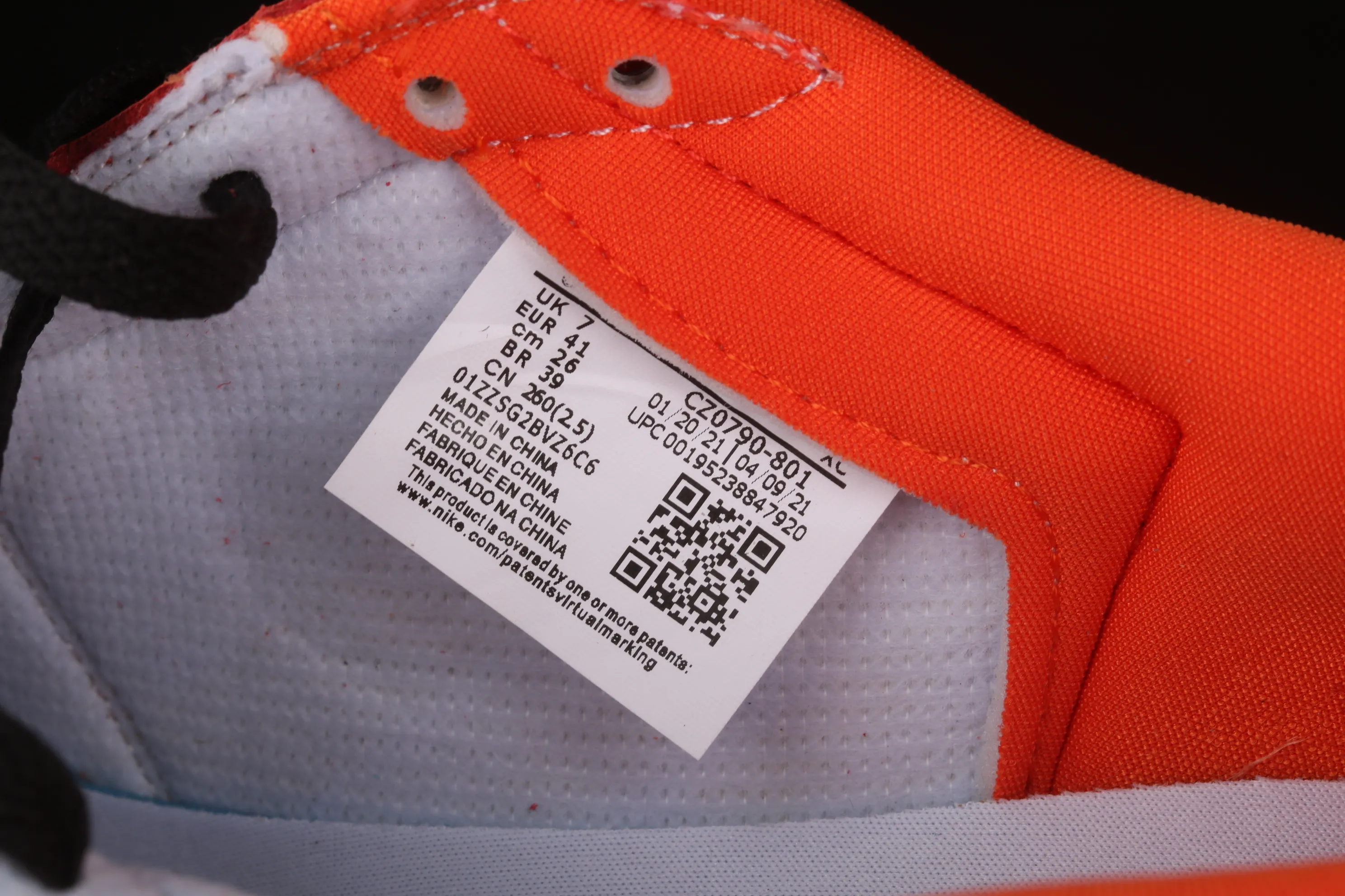 All categories Air Jordan Jordan series basketball shoes Air Jordan 1 Low Z version Air Jordan 1 Low OG "Shattered Backboard" AJ1 Joe 1 low-top buckle CZ0790-801